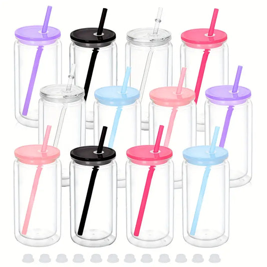 Custom Snowglobe Tumbler – 16oz | Choose Your Cup Colour